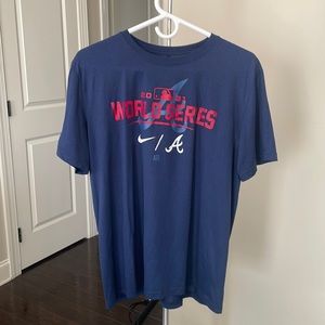 Nike Dri-Fit Atlanta Braves 2021 World Series t shirt